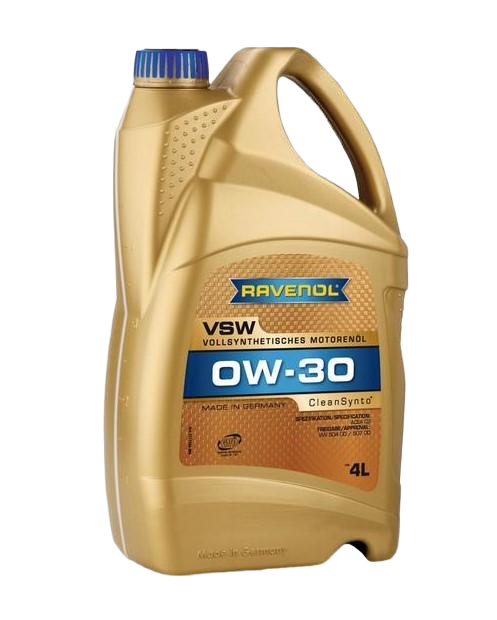 Моторное масло Ravenol VSW SAE 0W-30, 4л